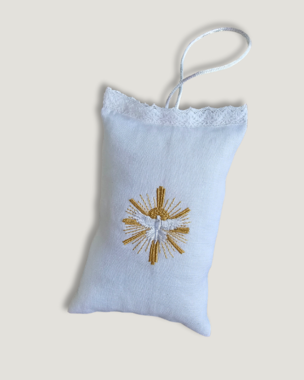 Almofada Decorativa Bordada - Espírito Santo