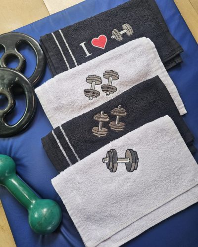 Toalhinha Academia Bordada Algodão (5)